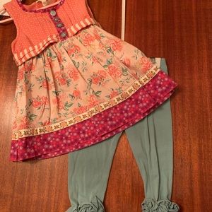 Matilda Jane Top & Oh deer leggings